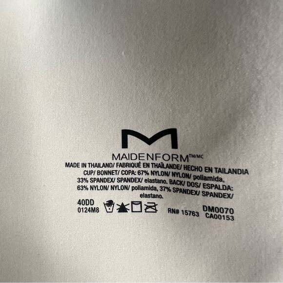 Maidenform 40DD Dreamwire Back Smoothing Underwire Bra DM0070 - Picture 10 of 13